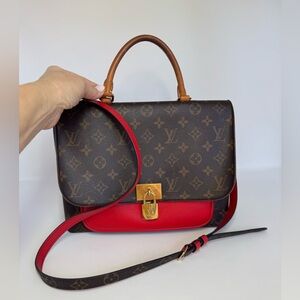 Authentic Louis Vuitton Marignan Monogram Two-Way Bag